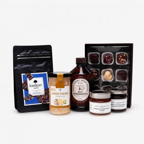 Kosz prezentowy DLA BABCI I DZIADKA