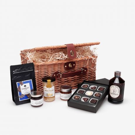 Kosz prezentowy DLA BABCI I DZIADKA