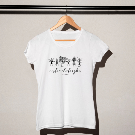 Personalizowana koszulka damska PREZENT DLA MIŁOŚNIKA KWIATÓW - S