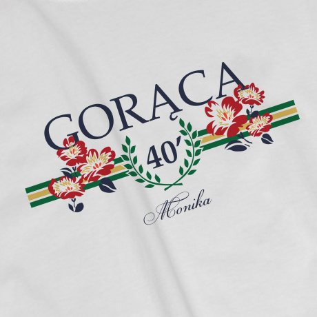 Koszulka na 40 urodziny damska GORĄCA 40 - S