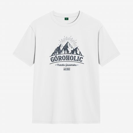 Koszulka damska z nadrukiem GROHOLIC prezent dla mioniczki gr - XL