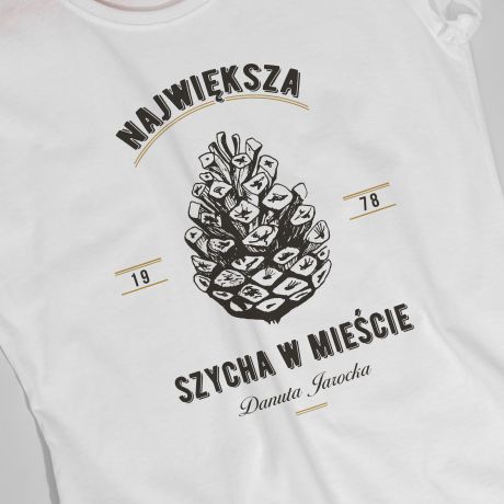 Damska koszulka SZYCHA - M