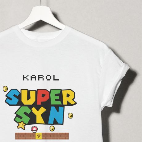 Personalizowana koszulka dla syna SUPERSYN