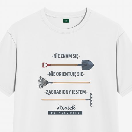 Koszulka dla dziakowca ZAGRABIONY - XL