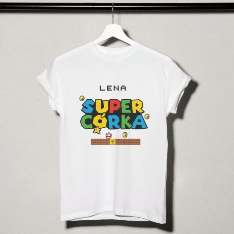 Personalizowana koszulka dla crki SUPERCRKA