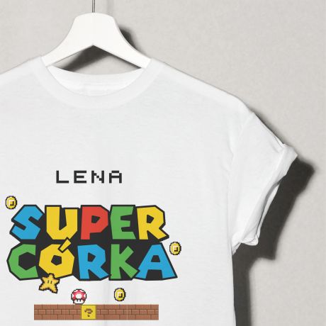 Personalizowana koszulka dla crki SUPERCRKA