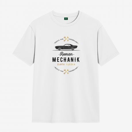 Koszulka dla mechanika PREZENT DLA MECHANIKA - XL