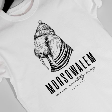 Koszulka dla morsa MORSUJ - L