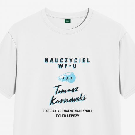 Koszulka dla nauczyciela WF - XXL