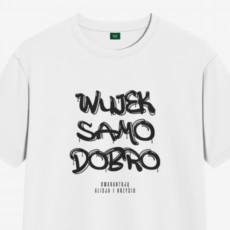 Koszulka dla wujka WUJEK SAMO DOBRO - M