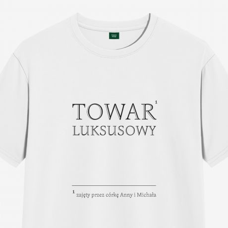 Koszulka dla zicia TOWAR LUKSUSOWY - XL