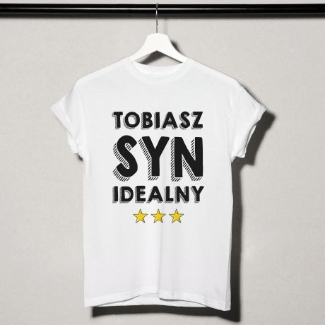 Koszulka dziecica z nadrukiem PREZENT DLA SYNA