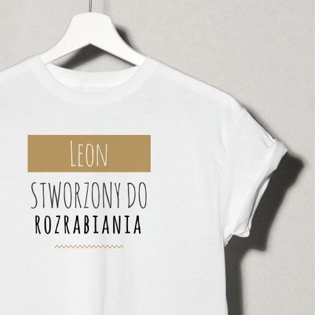 Koszulka dziecica z nadrukiem ROZRABIAKA prezent dla chopca