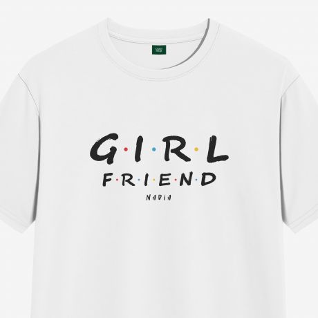 Koszulka GIRLFRIEND prezent dla dziewczyny - S koszulka dla dziewczyny prezent na urodziny dla dziewczyny