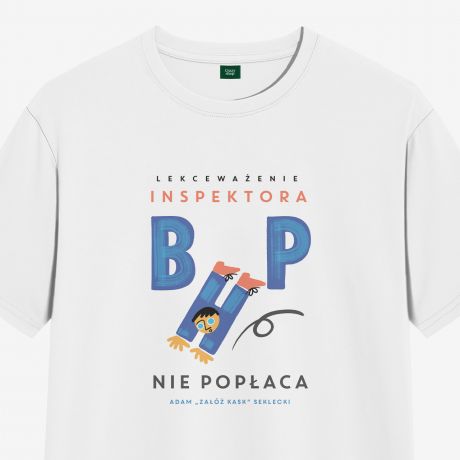 Koszulka mska PREZENT DLA BHP-OWCA - XXL