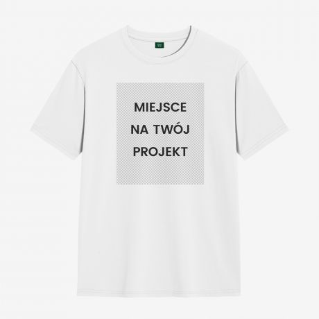 Koszulka mska z nadrukiem TWJ PROJEKT - L