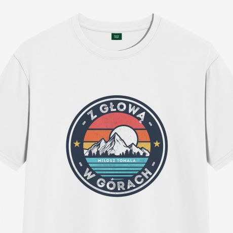 Koszulka mska z nadrukiem W GRACH - XL