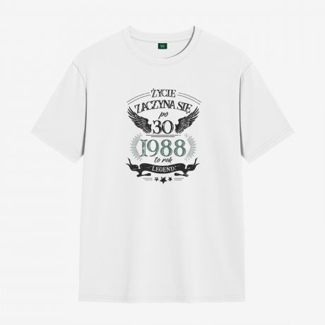 Koszulka na 30 urodziny LEGENDA - S