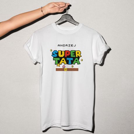 T-shirt na Dzie Ojca SUPER TATA - M