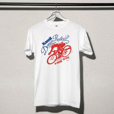 Koszulka rowerzysty DEMON PRĘDKOŚCI prezent dla cyklisty - L