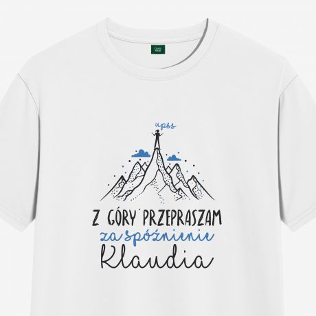 Koszulka mieszna damska PREZENT DLA SPӬNIALSKICH - L koszulka z grami mieszny prezent dla przyjaciki