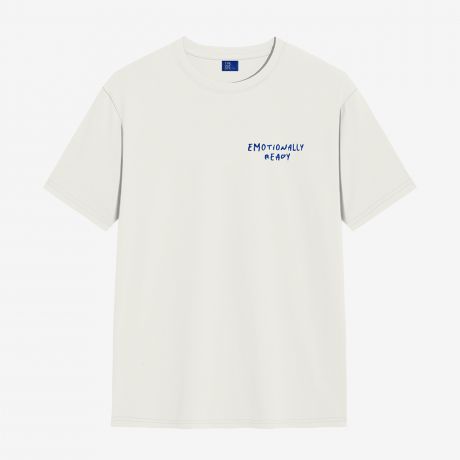 Koszulka TheDayOff Emotionally Ready - XL koszulka z haftem koszulka z nadrukiem koszulka dobrej jakoci