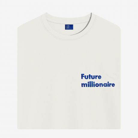 Koszulka TheDayOff Future Millionaire - M koszulka z nadrukiem modna koszulka koszulka premium