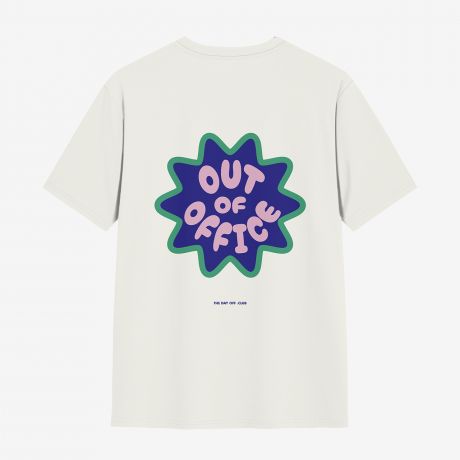 Koszulka TheDayOff Out of Office - XL koszulka z nadrukiem modna koszulka koszulka premium