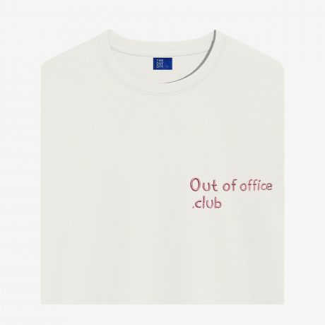 Koszulka TheDayOff Out of Office - XL koszulka z nadrukiem modna koszulka koszulka premium