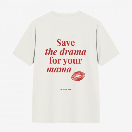 Koszulka TheDayOff Save The Drama For Your Mama - XL koszulka dla mamy prezent dla mamy prezent na dzie matki