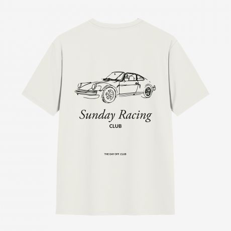 Koszulka TheDayOff Sunday Racing Club - XXL koszulka z nadrukiem koszulka dobrej jakoci koszulka premium