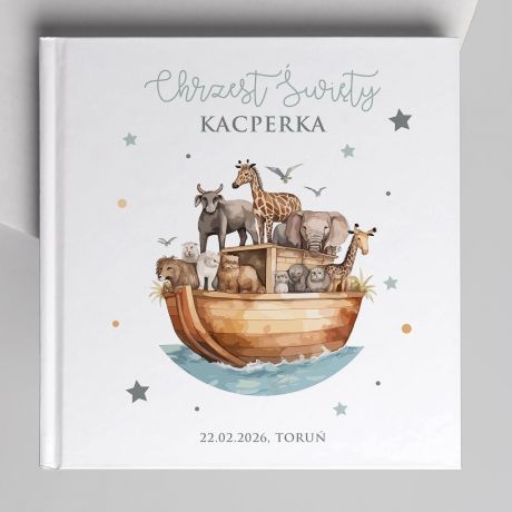 Ksiga goci na chrzest ARKA NOEGO