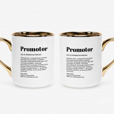 Kubek DEFINICJA prezent dla promotora