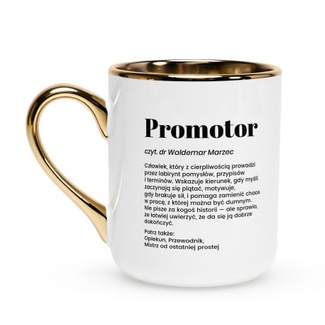 Kubek DEFINICJA prezent dla promotora