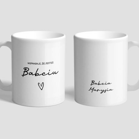 Kubek dla Babci Z OKAZJI DNIA BABCI kubek na dzie babci prezent dla babci prezent na dzie babci