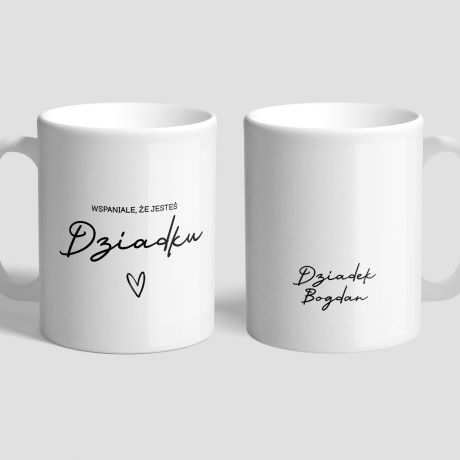 Kubek dla Dziadka PREZENT Z OKAZJI DNIA DZIADKA prezent dla dziadka prezent na dzie dziadka kubek na dzie dziadka