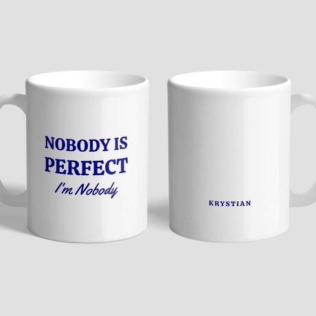 Personalizowany kubek dla kolegi z pracy I'M NOBODY
