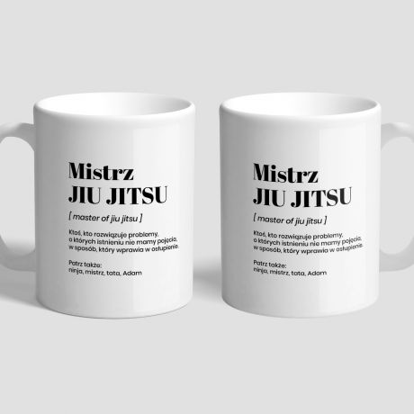 Kubek dla MISTRZA JIU JITSU