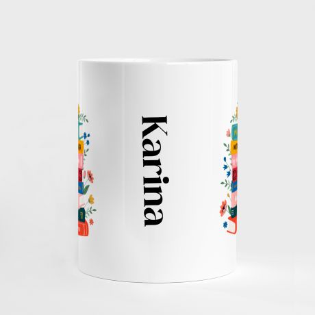 Personalizowany kubek dla mola ksikowego ULUBIONE KSIKI prezent dla mola ksikowego