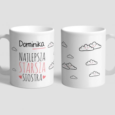 Kubek dla siostry NAJLEPSZA