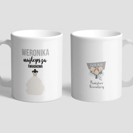 Kubek dla wiadkowej NAJLEPSZA