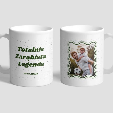Kubek dla taty ze zdjciem LEGENDA