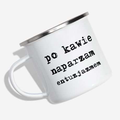 Kubek do kawy NAPARZAM ENTUZJAZMEM