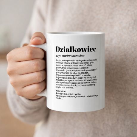 Personalizowany kubek dzia�kowca DEFINICJA 
