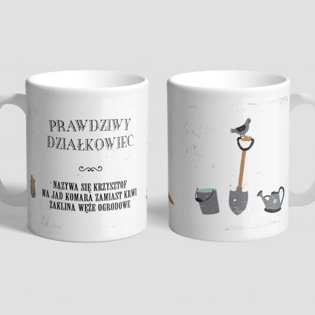 Kubek dziakowca PRAWDZIWY DZIAKOWIEC