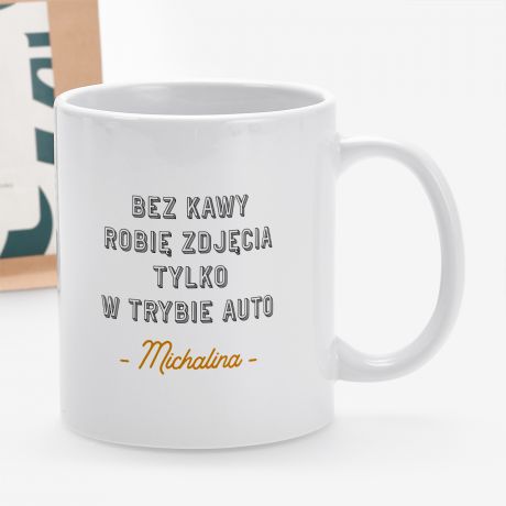 Zestaw kubek i kawa PREZENT DLA FOTOGRAFKI prezent dla fotografa kubek dla fotografa