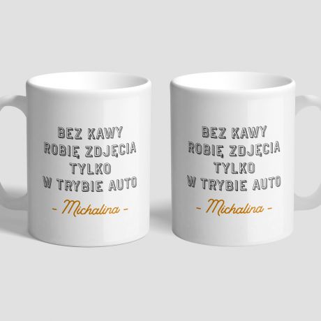 Zestaw kubek i kawa PREZENT DLA FOTOGRAFKI prezent dla fotografa kubek dla fotografa