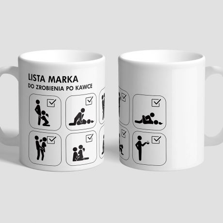 Kubek na Walentynki dla chopaka AKTYWNE WALENTYNKI