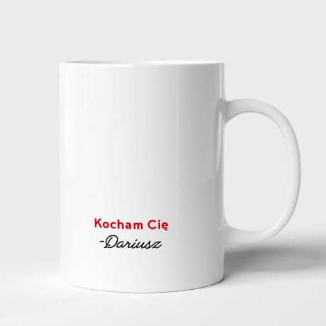 Kubek na Walentynki DLA PSIARY ze zdj�ciem prezent na walentynki dla niej kubek ze zdj�ciem prezent dla psiary