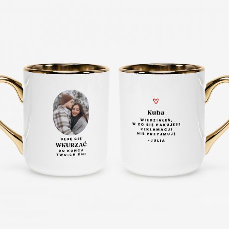 Kubek na walentynki ze zdj�ciem ZABAWNY PREZENT WALENTYNKOWY